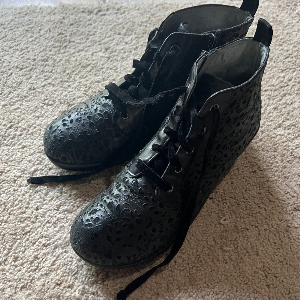 Allegra Eliza boots black size 41 (size10.5/11)